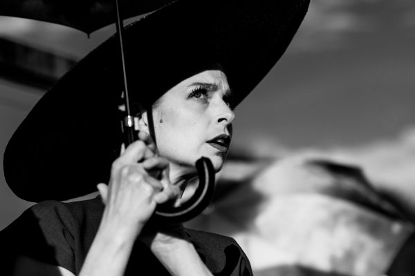 Beate Gramer Schauspielerin My cool Lady George Bernard Shaw Pygmalion Komödienspiele Porcia Theaterwagen Porcia Marco Riebler